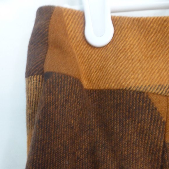 YIGU, lined argyle skirt, zip side, size 165/68A, NWOT - Picture 10 of 16